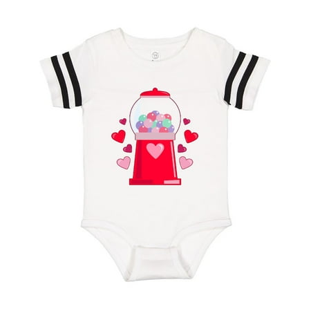 

Inktastic Valentine s Day Gum-Ball Machine Gift Baby Boy or Baby Girl Bodysuit