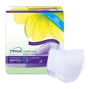 TENA Overnight Protective Underwear, Medium 32 - 42 In, 64 (Best Adult Diapers In India)