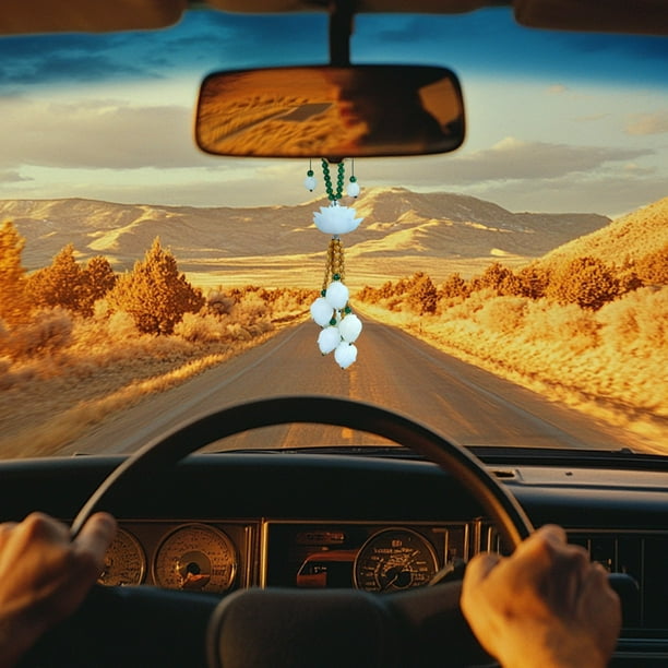 Colgante de coche, colgante interior, colgante de coche, decoración, remolque de plástico
