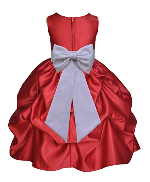 apple red dresses for wedding