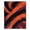 Orange, Pattern 2, variant on ODIKA 4'x6' Machine Washable Non-Slip Area Rug, Abstract Red High Traffic Rug, Red, 941614