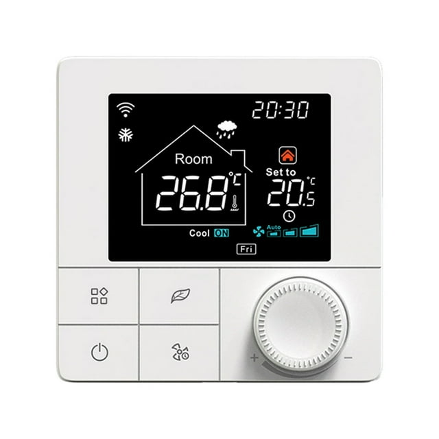 WIFI Electric Underfloor Heating 16A with Application & Voice Control 2.8 Inch LCD Display Intelligent Programmable