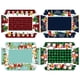 thumbnail image 4 of Loncheras Navideñas de Papel (Paquete de 4) | Contenedores Multicolores para Refrigerios Navideños con Diseños de Papá Noel, Muñeco de Nieve y Árbol | Cajas de Comida Desechables y Duraderas para Fie, 4 of 6