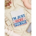 thumbnail image 3 of Just Here For The Sparkles T-Shirt Women -Image by Shutterstock, Female x-Large, 3 of 4
