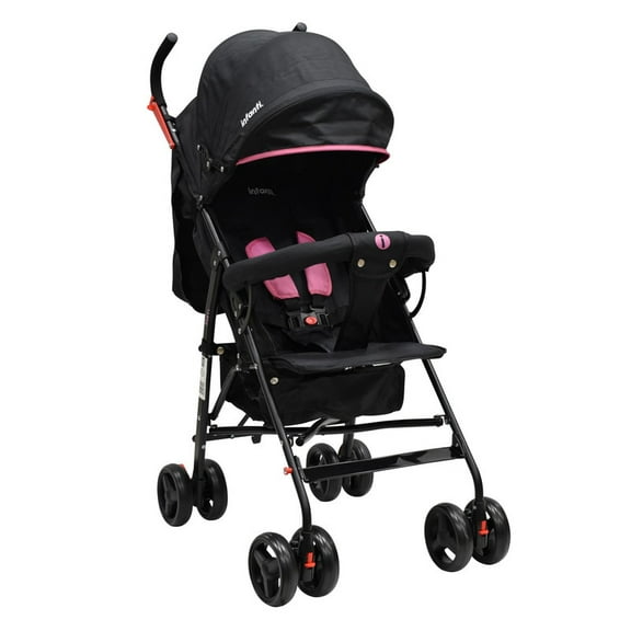 Carriola Infanti Kiam ligera gris con rosa