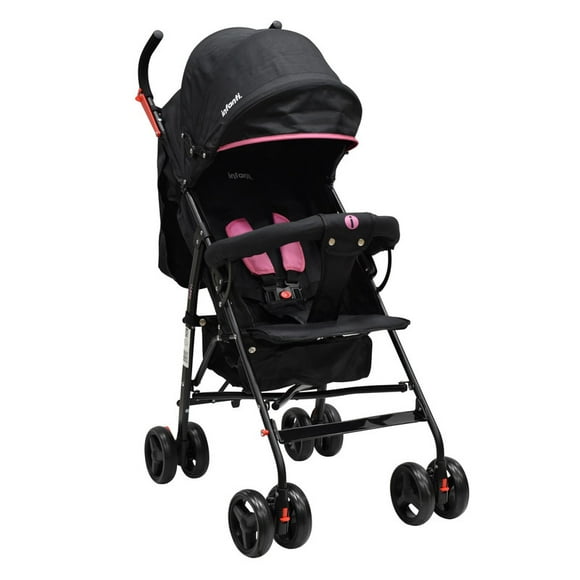 Carriola Infanti Kiam ligera gris con rosa