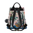 thumbnail image 2 of FORMRS Women's Travel Backpack Purse Anti-Theft Hidden Pockets Casual Shoulder Bag, Vibrant Flowers, 2 of 7