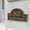 Gold, variant on Personalized Address Plaque House Number Arch Style