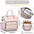 thumbnail image 2 of Cute Cat Lover Insulated Lunch Tote – Waterproof Leakproof Large Cooler Bag with Adorable Pet Patterns, Adjustable Strap for School, Work, or Travel, 2 of 3