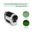 thumbnail image 4 of USB Charging Rechargeable 1000M 1200m golf rangefinder with Slope NO/OFF distance meter ,Long Lasting, 4 of 7