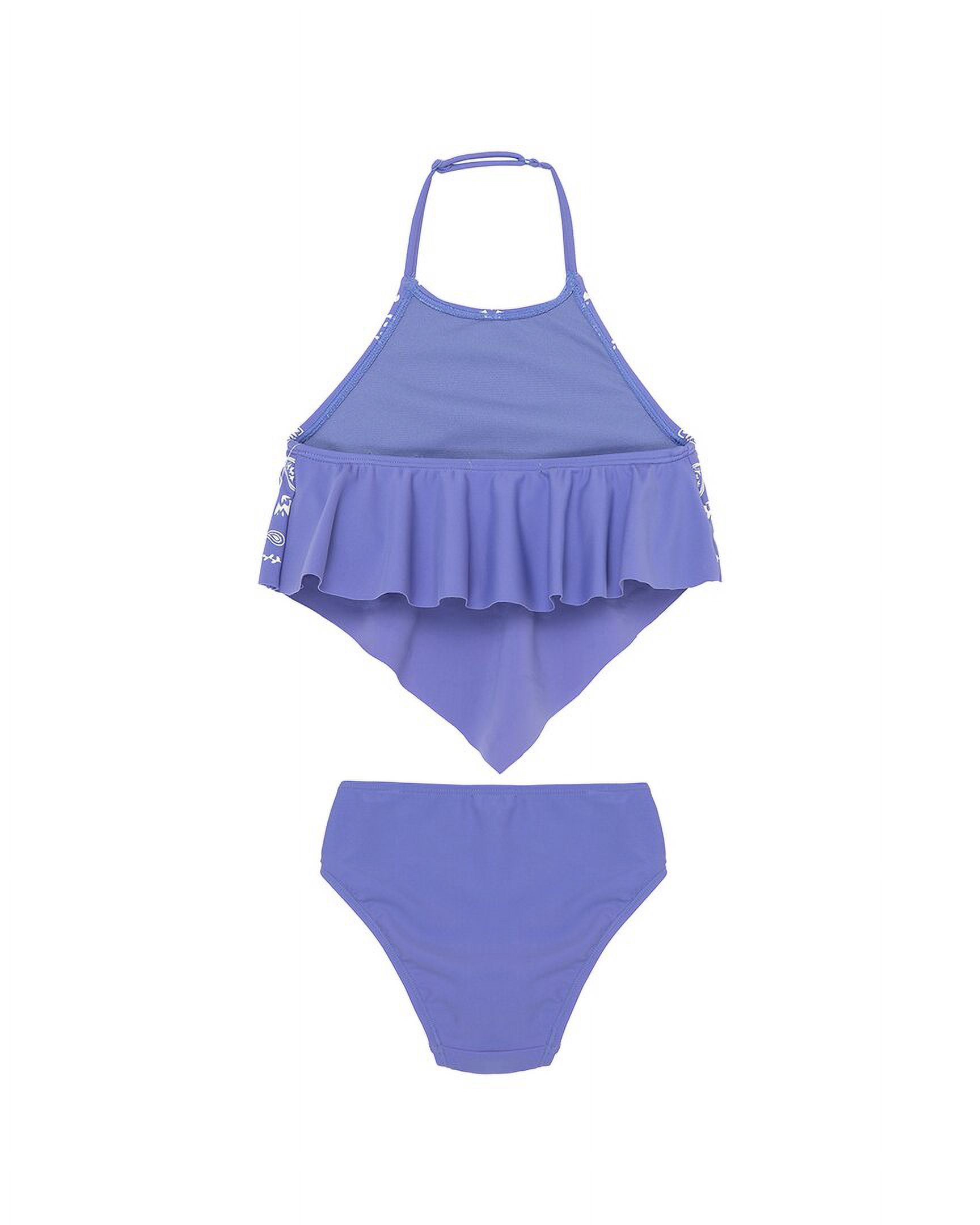 Peek girls  Halter Sp/Flowers 2Pc Swimwear, 2T