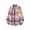 Pink, variant on Cmfcve Men's and Big Men's Long Sleeve Plaid Shirts Fashion Casual Loose Fit Button Down Shirts