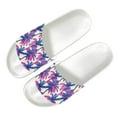 thumbnail image 2 of Psesaysky Coconut Tree Slide Sandals for Ladies Girls Fashion Comfortable Beach Sandals Flip Flops Size 6-13.5, 2 of 4