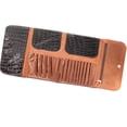 thumbnail image 1 of Bolso de maquillaje Strade Fareast Limited bolsa de cosméticos 16 ranuras compacto de cuero PU plegable Tamaño de viaje, 1 of 8