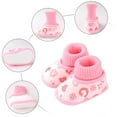 thumbnail image 4 of Generic Boys Sneakers Warming Cotton Shoes for Baby Girls Boy Warm Soft Booties Comfortable Toddler Breathable Walking Shoe for Toddlers/Little Kid/Big Kid ﻿(6-12 Months,Pink), 4 of 7