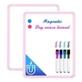 thumbnail image 2 of VUSIGN Magnetic Small Whiteboard with 2 Magnets and 4 Markers, 2 Pack, 2 of 6