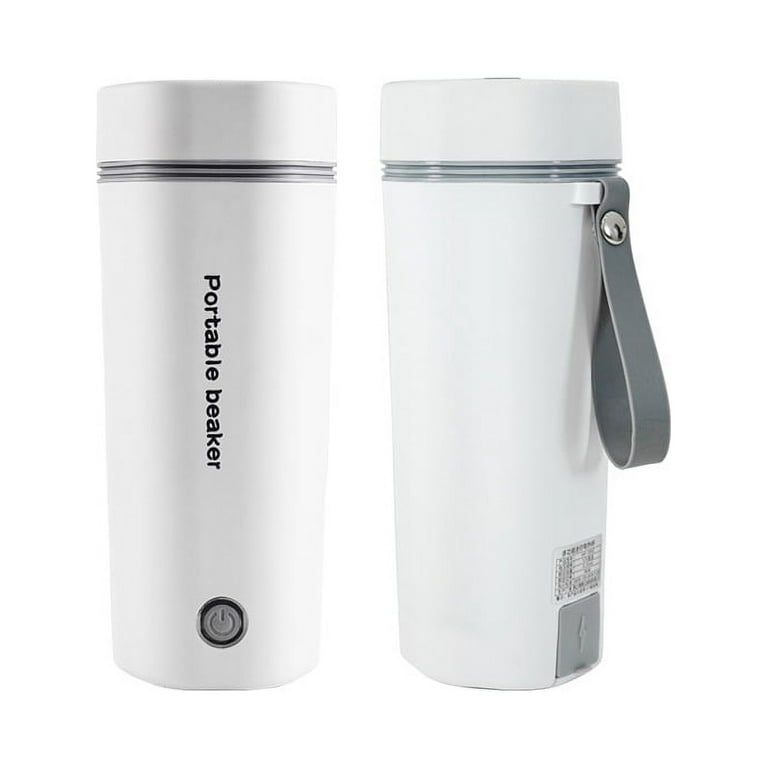 Portable Electric Kettles 400ml Thermal Cup Hot Water Tea Coffee Heater  Travel