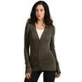 thumbnail image 2 of J. METHOD Women's Snap Button Cardigan Long Sleeve Knit Ribbed Sweater NEWJ181 Light Olive 3X, 2 of 5