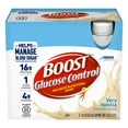 thumbnail image 3 of BOOST Glucose Control Nutritional Drink Protein Shakes, Very Vanilla, 8 fl oz, 6 Pack, 3 of 14