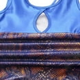 thumbnail image 5 of Little Girls One-Piece Gymnastics Leotards, Big Girls Sleeveless Dancewear, Toddler Sparkly Dance Tumbling Unitard, Size 3-14 Years, 5 of 7