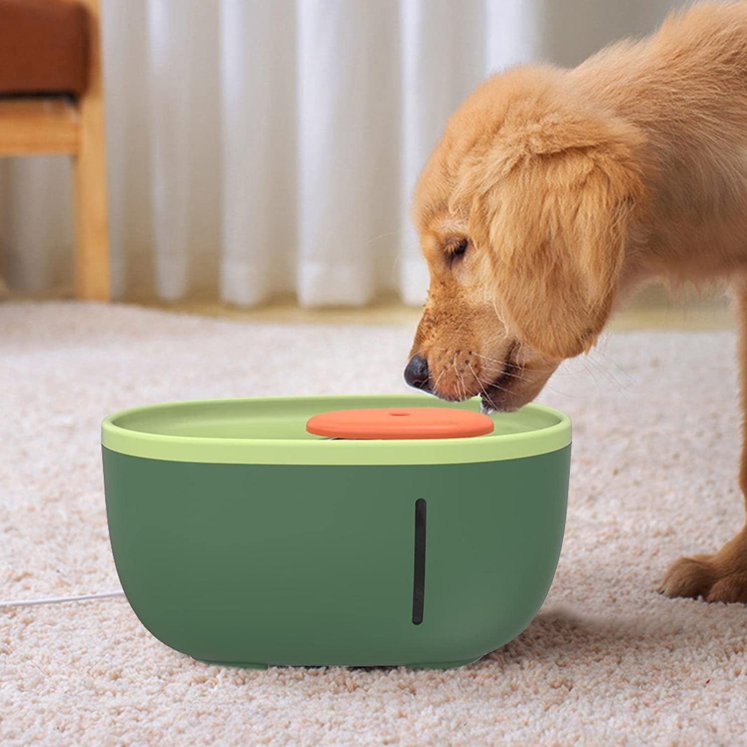 Fontaine D'eau Intelligente Sans Fil Pour Animaux De Compagnie