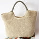 thumbnail image 5 of Bolsas tejidos a mano Bolso tejido de verano para mujer Moda de gran capacidad Hecho a mano, 5 of 7