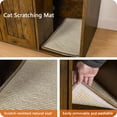 thumbnail image 6 of Litter Box Enclosure, Cat Litter Box Furniture Hidden, with Scratching Mat, Wooden Cat Washroom Indoor, 31.5" L x 19.7" W x 21.7" H, Rustic Brown, 6 of 18