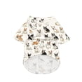 thumbnail image 4 of Dog Birthday Shirt Cute Dog Clothes Pet Printed Apparel Lightweight Breathable Dog Apparel & Accessories for Pet Birthday Party Dog Gifts for Women Light Brown, 1 Pack, 4 of 5
