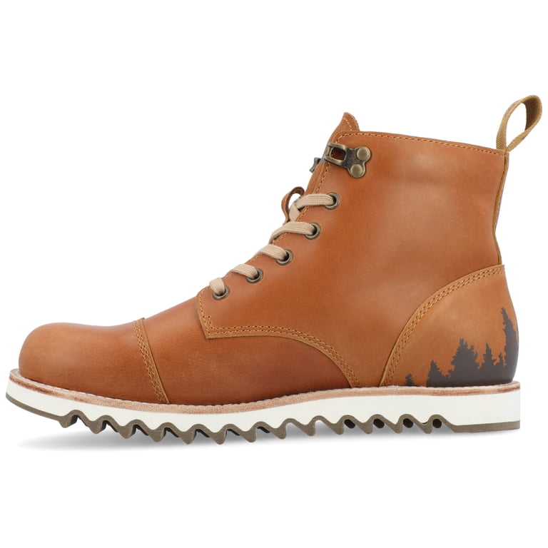 Territory Zion Men\'s Hiking Boot Chestnut Leather Water Resistant Size 12 NEW Territory Zion Water Resistant Lace-Up Boot Chestnut 12 : Target main image 4