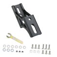 thumbnail image 1 of Convertidor de luz plegable para bicicleta, fácil de instalar, repuestos de poste de extensión, adaptador de soporte para bolsa de bicicleta para modi Negro, 1 of 8