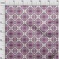 thumbnail image 3 of oneOone Velvet Plum Fabric Mosaic Dress Material Fabric Print Fabric By The Yard 58 Inch Wide, 3 of 7