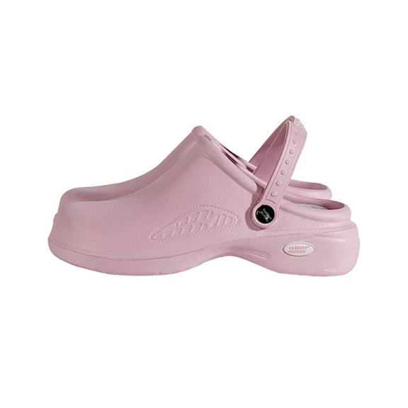 natural uniforms women's ultralite clog with heel strap