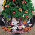 thumbnail image 3 of Falda para árbol de Navidad de Pesadilla antes de Navidad, suave y divertida, decoración navideña de granja con cuello para árbol de Navidad de 30", 3 of 4
