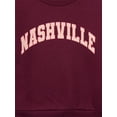 thumbnail image 2 of Weekend Academy Girls Long Sleeve Graphic Crewneck Sweatshirt, Sizes 4-18, 2 of 4