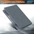 thumbnail image 4 of Compatible for MacBook Pro 14 inch Case 2025-2021 M4 M3 M2 M1 Pro/Max A3401 A3185 A3112 A2992 A2918 A2779 A2442 Knit Fabric Hard Shell Case with Foldable Kickstand, Keyboard Cover, 4 of 7