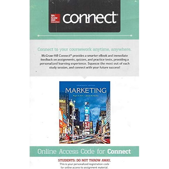 Pre-Owned Connect 1-Semester Access Card for Marketing Paperback