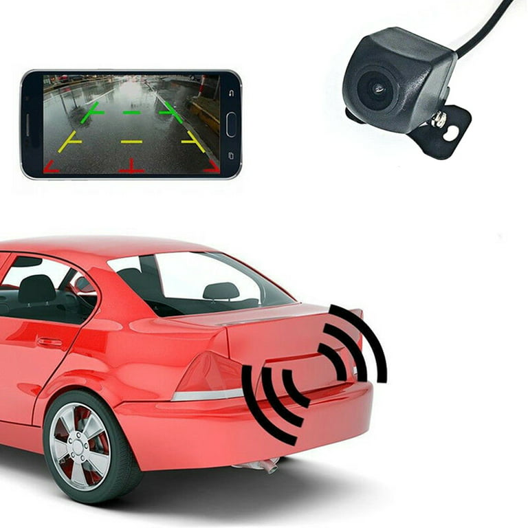 Aumotop Wireless Backup Camera HD WIFI Rear View Camera for Car, Vehicles,  WiFi Backup Camera with Night Vision, IP67 Waterproof LCD Wireless
