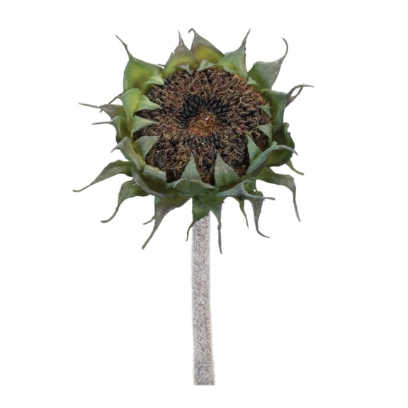 Melrose Sunflower Artificial Stem Sprays - 23.75" - Brown - Set of 6