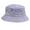 Gray, variant on Unisex Bucket Hat for Women Men 100% Cotton Denim Packable Summer Travel Beach Sun