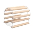 thumbnail image 6 of Octopus Shaped Hamster Wooden House Minimalist Hamster Golden Silk Bear Sleeping NestSmall, 6 of 8