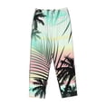 thumbnail image 4 of Fotbe Tropical Summer Palm Women's Pajama Pants,Sleepwear Pants,Pj Bottoms Drawstring And Pockets-XX-Large, 4 of 9