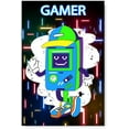 thumbnail image 1 of Awkward Styles Gamer Poster Wall Art Gamer Boy Kids Home Decor Prints, 1 of 3