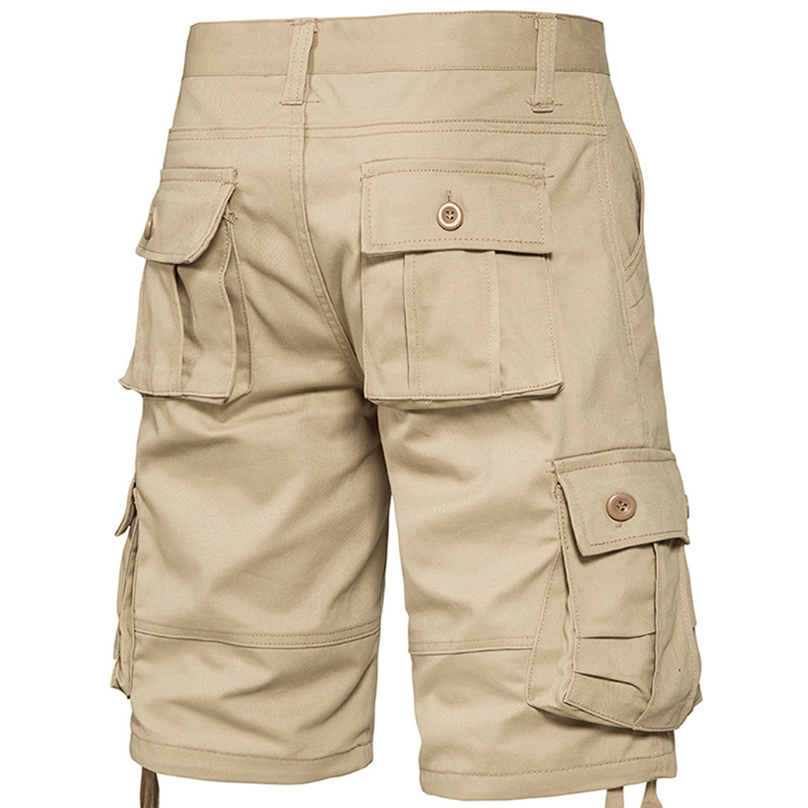 Inleife Cargo Shorts Men Clearance Men's Work Shorts Mid-Waist Multi-Pocket  Five-Piece Pants Casual Pants Sports Pants Shorts Pants