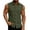 Army Green_001, variant on Domuza Men's Cotton Linen Shirts Casual Lapel Sleeveless Button Down Tee Shirts 2026 New Fashion Lightweight Vacation Beach Top Dark Gray XXL
