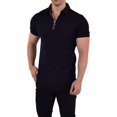 thumbnail image 3 of Playeras Polo Zipped John Leopard Ajuste Muscle Fit, 3 of 8