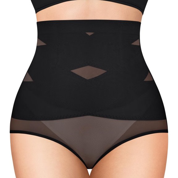 Tummy Control Underwear - Shapewear for Women Compression High Waisted Butt Lifting Panties Body Shaper