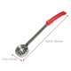 thumbnail image 5 of Cucharas de metal para servir Cucharón de acero inoxidable para controlar las porciones de salsa de pizza Suministros de catering, 5 of 6