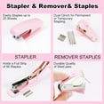 thumbnail image 3 of Desk Organizers and Accessories, 10 Pcs Set with 360-Degree Rotating Pen Holder, Tape Dispenser, Stapler, Staple Remover, 1000 Staples, Tape, Clips Set, Ruler, Scissor, Pen, 3 of 7