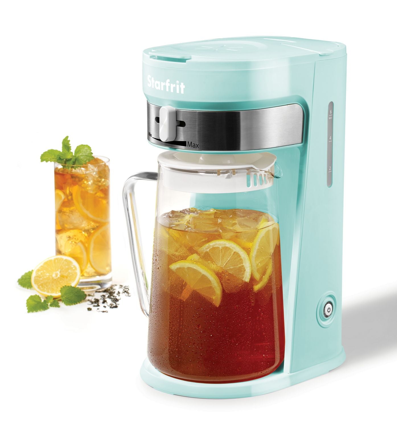 Starfrit Electric Iced Tea and Iced Coffee Maker - Teal