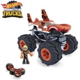 thumbnail image 6 of MEGA Hot Wheels Tiger Shark Monster Truck Building Set with 1 Figure (187 Pieces), 6 of 7